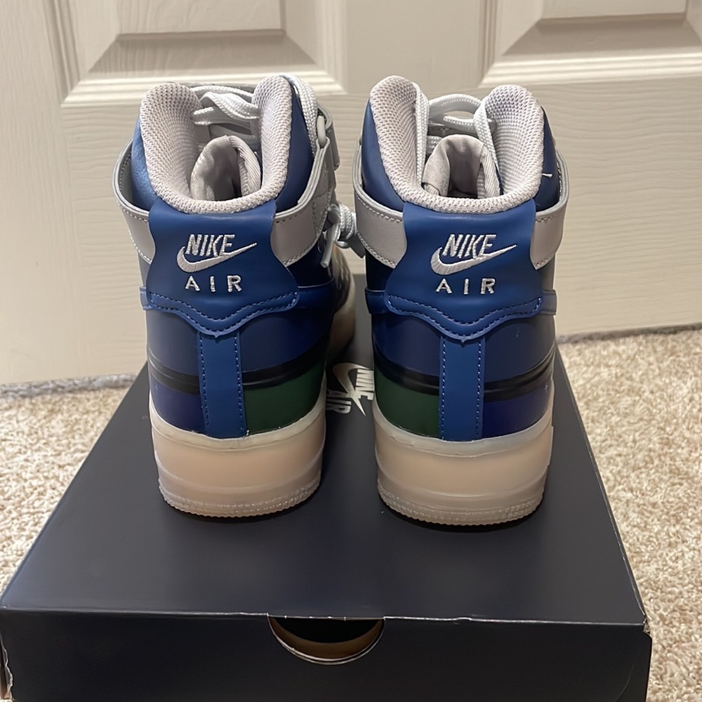 Air force 1 High 07 Thunder Blue Pink Prime. Size 6 - Picture 2 of 5